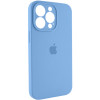 Чохол для смартфона Silicone Full Case AA Camera Protect for Apple iPhone 15 Pro 49,Cornflower - изображение 2