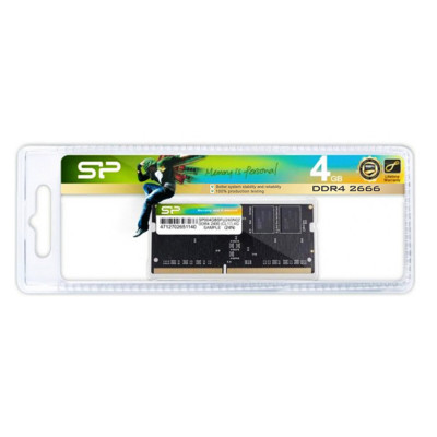 DDR4 SiliconPower 4GB 2666MHz CL19 SODIMM - изображение 1