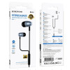 Навушники BOROFONE BM95 Excepcional universal earphones with microphone Black (Black)- № 2