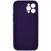 Чохол для смартфона Silicone Full Case AA Camera Protect for Apple iPhone 12 Pro Max 59,Berry Purple - изображение 2