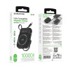 Зовнішній акумулятор BOROFONE BJ59 Refined 22.5W+PD20W fully compatible power bank with magnetic cable (10000mAh) Black (Черный)- № 6