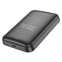 Зовнішній акумулятор BOROFONE BJ63A Nimble PD20W magnetic power bank (10000mAh) Black (Колір Черный) - фото № 2