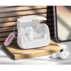Бездротові навушники HOCO DES35 Dawn handbag BT headset White (Белый)- № 4