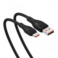 Кабель Baseus Pudding Series Fast Charging Cable USB to Type-C 100W 1.2m Cluster Black (Цвет Cluster Black) - фото № 5