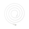 Кабель BOROFONE BX22 USB to iP 2.4A, 1m, PVC, РС connectors, White (Білий)- № 3