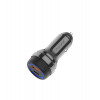 Автомобільний зарядний пристрій CHAROME C9 Zinc Car Charger 52.5W(USB-A+USB-C) Metal Grey - зображення 3