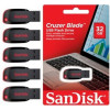 Флеш-накопичувач SanDisk USB 2.0 Cruzer Blade 32Gb Black/Red (Черный)- № 4
