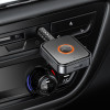 Bluetooth-ресивер BOROFONE BC55 Suave car AUX BT receiver Black (7073)- № 7