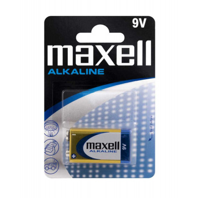 Батарейка MAXELL 6LR61 1PK БЛІСТЕР 1шт (M-723761.05.EU) (4902580150259) - зображення 1