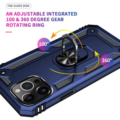 Чохол для смартфона Cosmic Robot Ring for Apple iPhone 13 Pro Max Blue (Roboti13PMBlue) - зображення 4