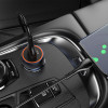 Автомобільний зарядний пристрій HOCO Z46 Blue shield single port QC3.0 18W (Micro) Sapphire Blue (Sapphire Blue)- № 4