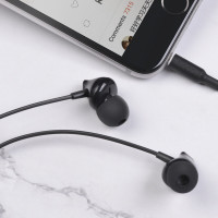 Навушники HOCO M60 Perfect sound universal earphones with mic Black (Колір Черный) - фото № 4