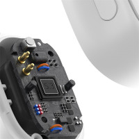 Бездротові навушники Baseus Encok True Wireless Earphones WM01 Plus White (Цвет Білий) - фото № 7