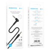 Аудіокабель BOROFONE BL10 AUX audio cable 2m Black (Черный)- № 4