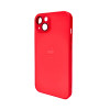 Чохол для смартфона AG Glass Matt Frame Color Logo for Apple iPhone 13 Coke Red