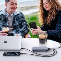 Зовнішній акумулятор UGREEN PB720 20000mAh PD 100W (Цвет Сірий) - фото № 7
