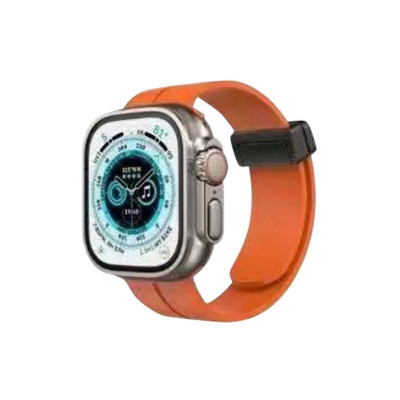 Ремінець для годинника Apple Watch Magnetic 42/44/45/49mm Orange (Magnetic42-Orange) - зображення 1