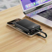 Зовнішній акумулятор ACEFAST M13 PD22.5W power bank with cable 10000mAh Black (Колір 7073) - фото № 6