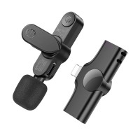 Бездротова мікрофонна система BOROFONE BFK12 Trophy lavalier wireless digital microphone iP Black (Цвет Черный) - фото № 2