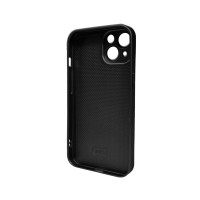 Чохол для смартфона AG Glass Matt Frame Color Logo for Apple iPhone 14 Graphite Black (Цвет Graphite Black) - фото № 2