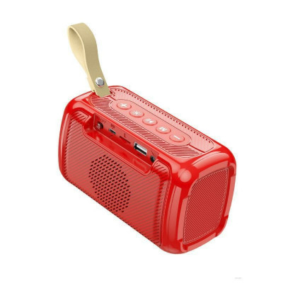 Портативна колонка BOROFONE BR17 Cool sports wireless speaker Red (BR17R) - изображение 2