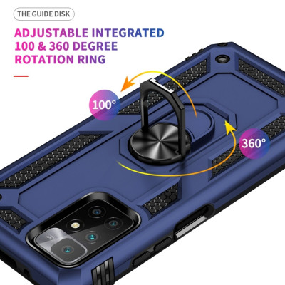 Чохол для смартфона Cosmic Robot Ring for Xiaomi Redmi 10 Blue (RobotXR10Blue) - изображение 4