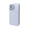 Чохол для смартфона AG Glass Matt Frame Color MagSafe Logo for Apple iPhone 13 Pro Sierra Blue (AGMattFrameMGiP13PSierraBlue)