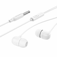 Навушники BOROFONE BM77 Ascending universal headset with microphone White (Колір 7068) - фото № 2