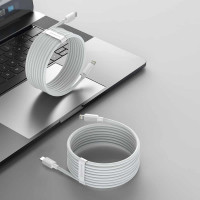 Кабель Baseus Simple Wisdom Data Cable Kit USB to iP PD 20W (2PCS/Set）1.5m White (Колір Белый) - фото № 5