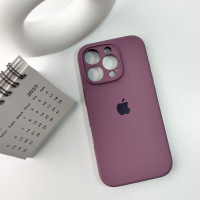 Чохол для смартфона Silicone Full Case AA Camera Protect for Apple iPhone 16 Pro Max 36,Blackcurrant (Колір Blackcurrant) - фото № 6