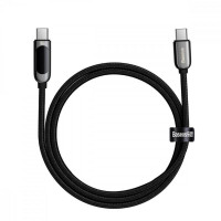 Кабель Baseus Display Fast Charging Data Cable Type-C to Type-C 100W 2m Black (Цвет Черный) - фото № 6