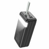 Зовнішній акумулятор HOCO J86B Electric 22.5W fully compatible power bank(60000mAh) Black (7073)- № 4