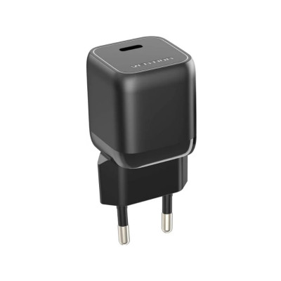 Зарядний пристрій Vention 1-port USB-C GaN Charger(30W) EU-Plug Black (FAKB0-EU) - изображение 1