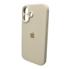 Чохол для смартфона Silicone Full Case AA Camera Protect for Apple iPhone 16 9,Antique White (Antique White)- № 4