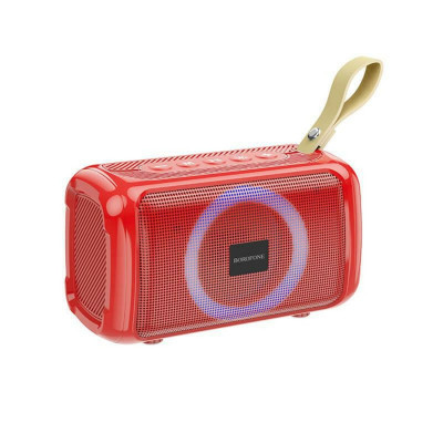 Портативна колонка BOROFONE BR17 Cool sports wireless speaker Red (BR17R) - зображення 1