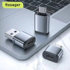 Адаптер Essager Soray OTG (Micro Female to Type-C Male) Адаптер USB2.0 серый (EZJMC-SRC0G) (EZJMC-SRC0G) - изображение 3