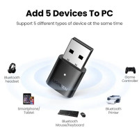 Адаптер UGREEN CM390 USB Bluetooth 5.0 Adapter (UGR-80889) (Цвет 7073) - фото № 3