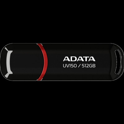 Flash A-DATA USB 3.2 UV 150 512Gb Black - изображение 1