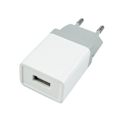 Мережевий зарядний пристрій Mibrand MI-01 Travel Charger USB-A White (MIWC/1UW) - изображение 1