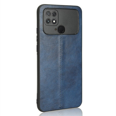 Чохол для смартфона Cosmiс Leather Case for Poco C40 Blue (CoLeathPocoC40Blue) - изображение 1