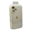 Чохол для смартфона Silicone Full Case AA Camera Protect for Apple iPhone 16 9,Antique White (Antique White)- № 2