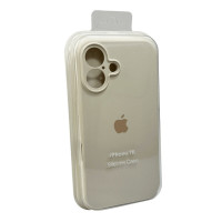 Чохол для смартфона Silicone Full Case AA Camera Protect for Apple iPhone 16 9,Antique White (Колір Antique White) - фото № 2
