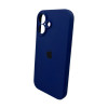 Чохол для смартфона Silicone Full Case AA Camera Protect for Apple iPhone 16 55,Mid Black (Mid-Black)- № 3
