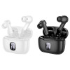 Бездротові навушники BOROFONE FQ7 Treasure wireless ANC+ENC noise reduction BT headset Black - № 4