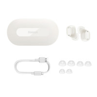Бездротові навушники Baseus Bowie EZ10 True Wireless Earphones White (Цвет 7068) - фото № 5