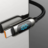 Кабель Baseus Display Fast Charging Data Cable Type-C to Type-C 100W 2m Black (Черный)- № 7