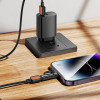 Адаптер HOCO UA32B iP male to C female display adapter Black (Черный)- № 5