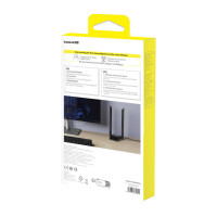 Адаптер Baseus FastJoy Series WiFi Adapter 1800Mbps（External Antenna）Cluster Black (Цвет 7073) - фото № 3