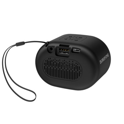 Портативна колонка BOROFONE BP4 Enjoy sports wireless speaker Black - изображение 2
