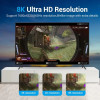 Кабель Vention DisplayPort, 1 м, v1.4  чорний, 8K 60 Hz, 4K 144Hz, 2K 165Hz, 1080P 240Hz (HCCBF) (7073)- № 4